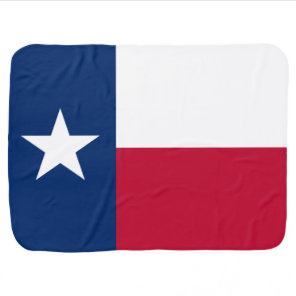 Flag of Texas Swaddle Blanket