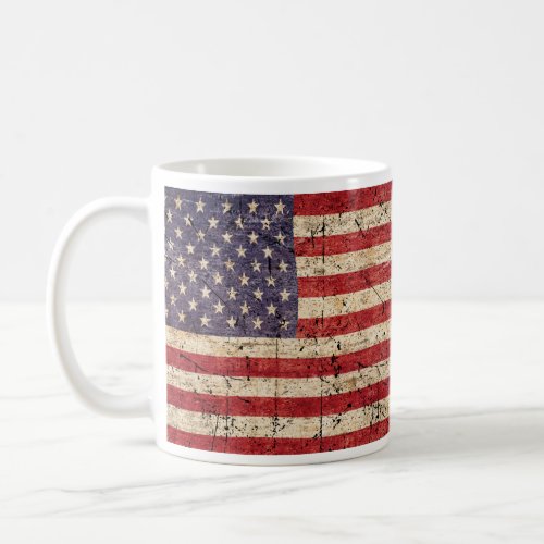 Flag of Thailand and Flag of USA Thai Gift  Coffee Mug