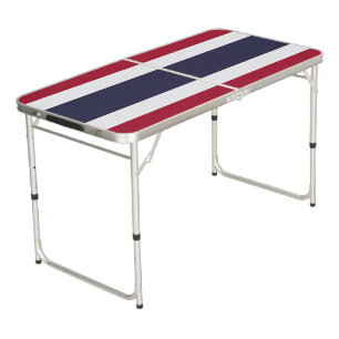Flag of Thailand Beer Pong Table