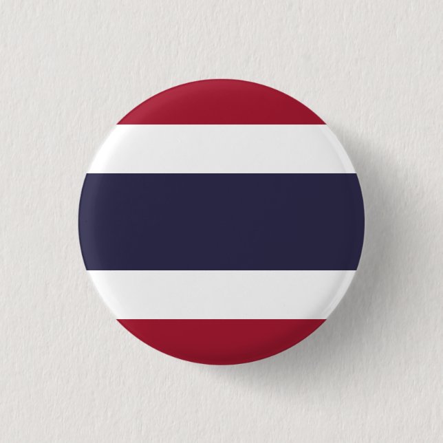 Flag of Thailand Button (Front)