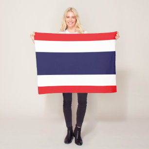 Flag of Thailand Fleece Blanket