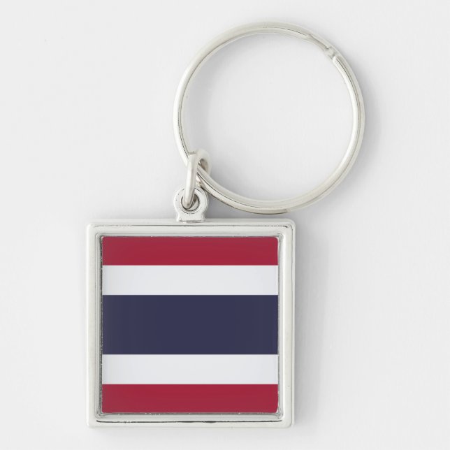 Flag of Thailand Keychain (Front)