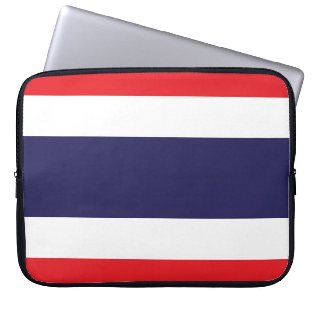 Flag of Thailand Laptop Sleeve (Front)