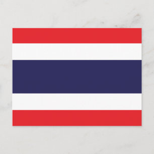 Flag of Thailand Postcard