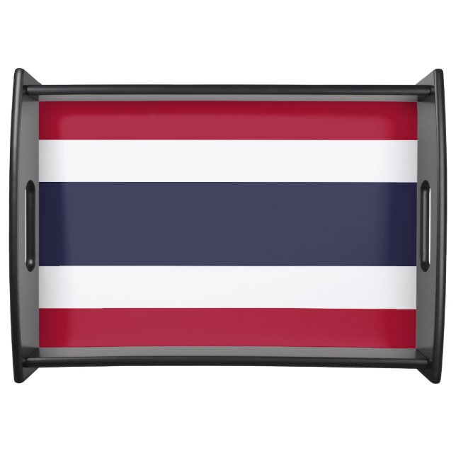 Flag of Thailand Serving Tray (Front)