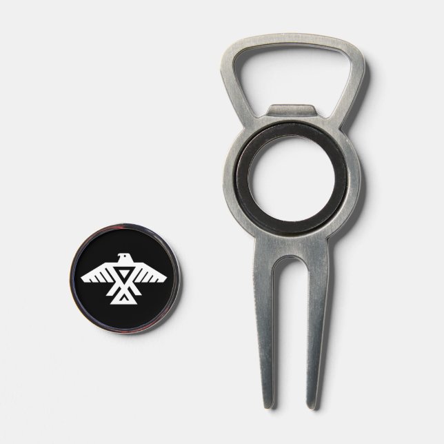 Flag of the Anishinaabek, Anishinaabe  Divot Tool (Front (Open))