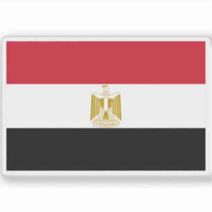 Flag of the Arab Republic of Egypt Sticker
