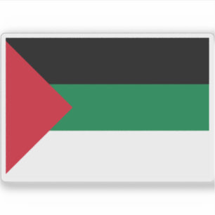 Flag of the Arab Revolt (1948–1959) Sticker