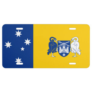 Flag of the Australian Capital Territory License Plate