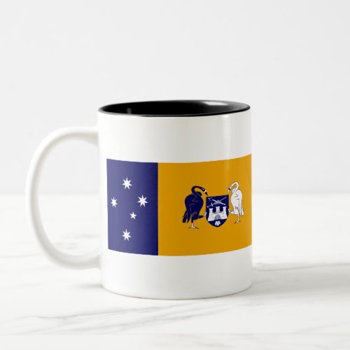 Flag of the Australian Capital Territory Two_Tone Coffee Mug