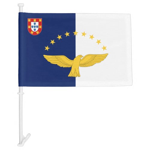 Flag of the Azores Portugal