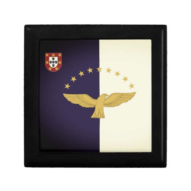 Flag of the Azores, Portugal Gift Box (Front)