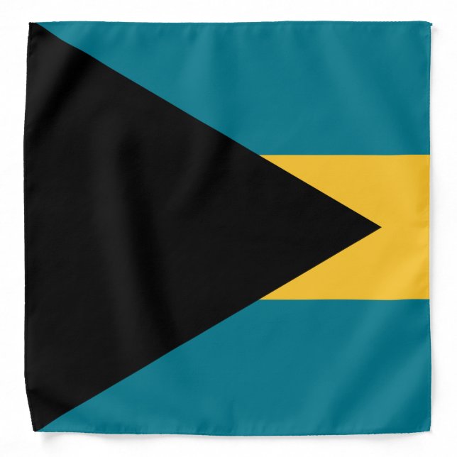 Flag of the Bahamas Bandana (Front)