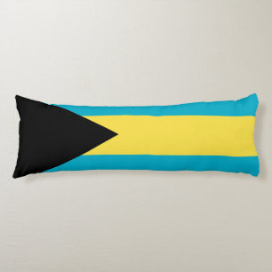 Flag Of The Bahamas Body Pillow