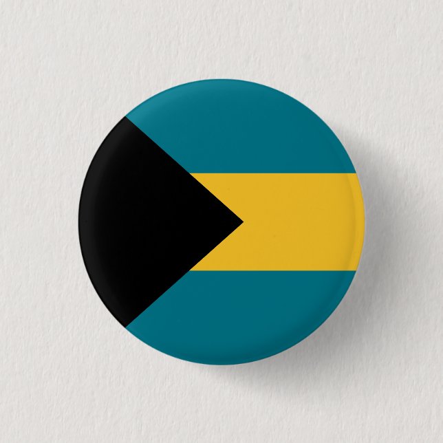 Flag of the Bahamas Button (Front)