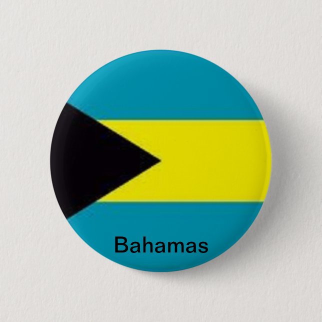 Flag of the Bahamas Button (Front)