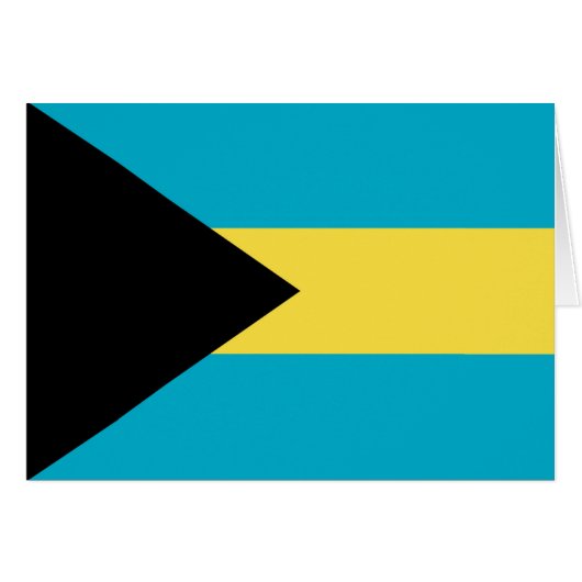 Flag of the Bahamas Cards (Front Horizontal)