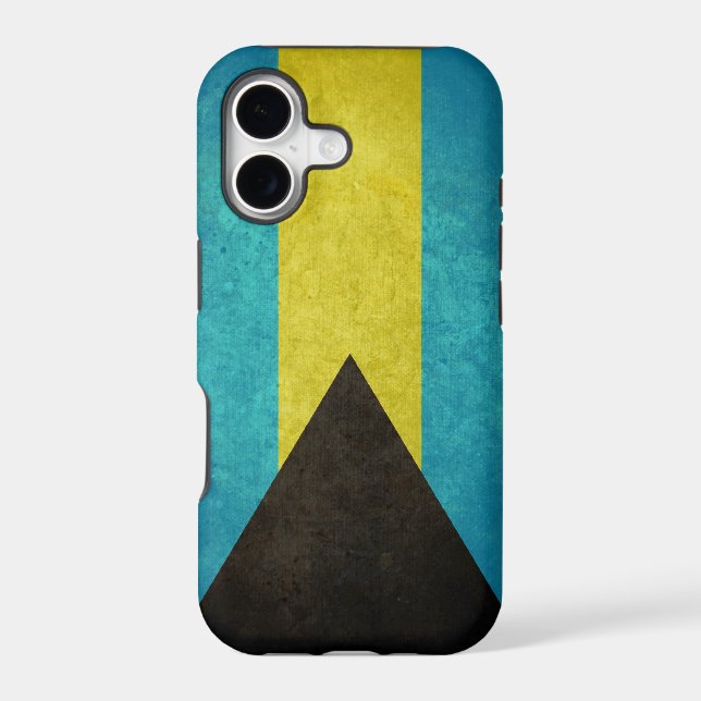 Flag of The Bahamas Case-Mate iPhone Case (Back)