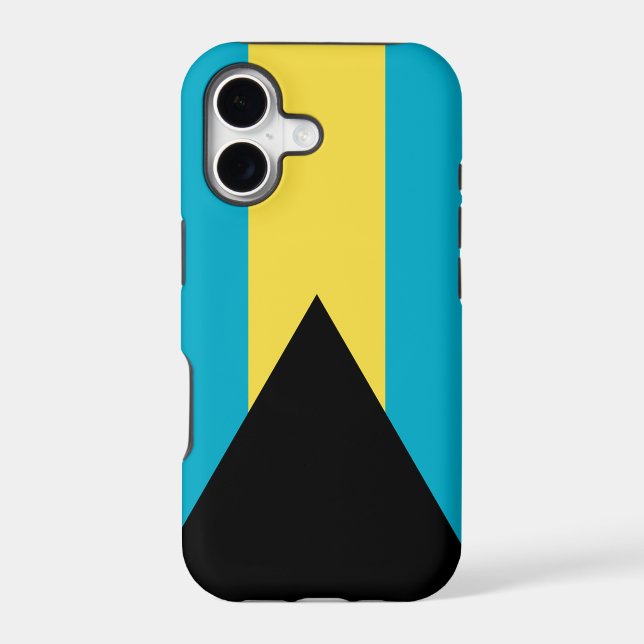 Flag of the Bahamas Iphone Case (Back)