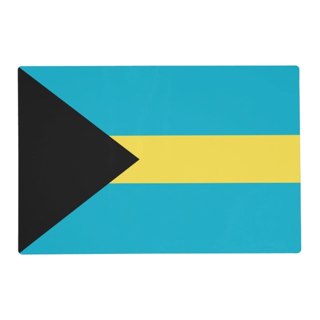 Flag Of The Bahamas Placemat (Front)