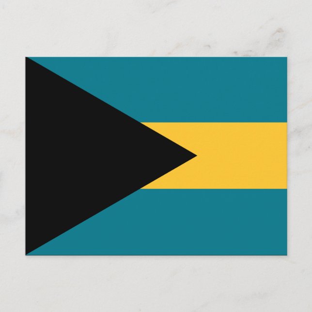 Flag of the Bahamas Postcard (Front)