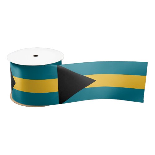 Flag of the Bahamas Satin Ribbon