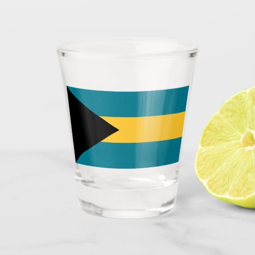 Flag of the Bahamas Shot Glass