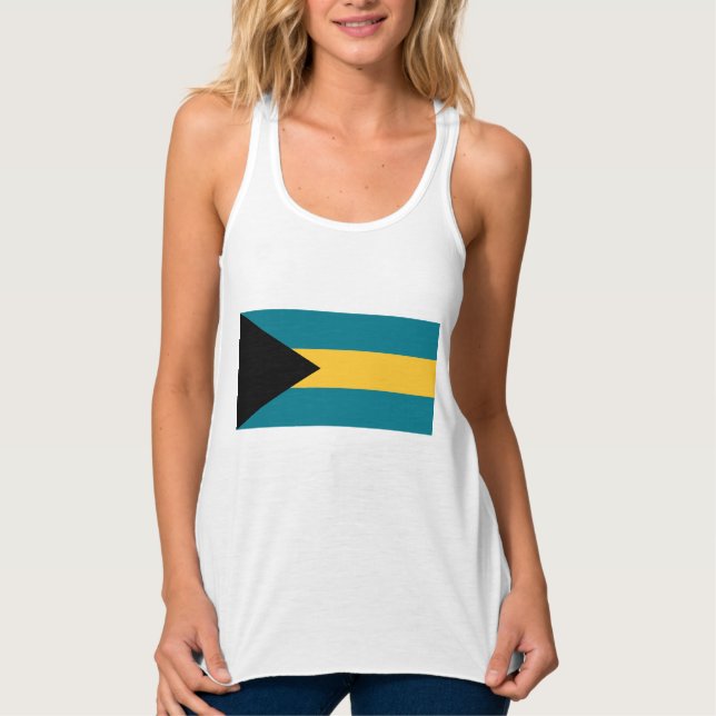 Flag of the Bahamas Tank Top (Front)
