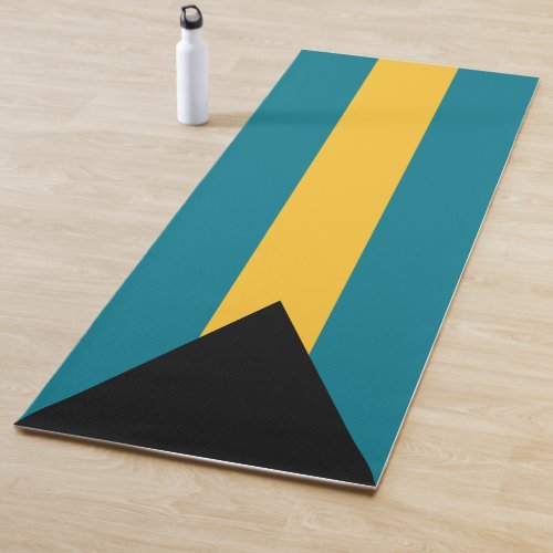Flag of the Bahamas Yoga Mat