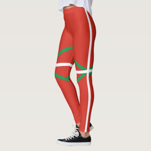 Flag of the Basque Country Leggings