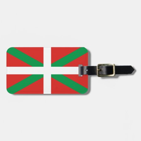 Flag Of The Basque Country  Luggage Tag