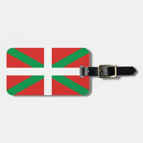 Flag of the Basque Country  Luggage Tag