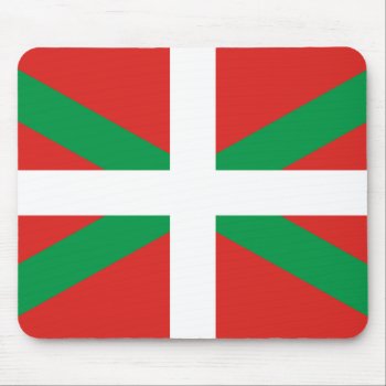 Flag Of The Basque Country  Mousepad by kfleming1986 at Zazzle