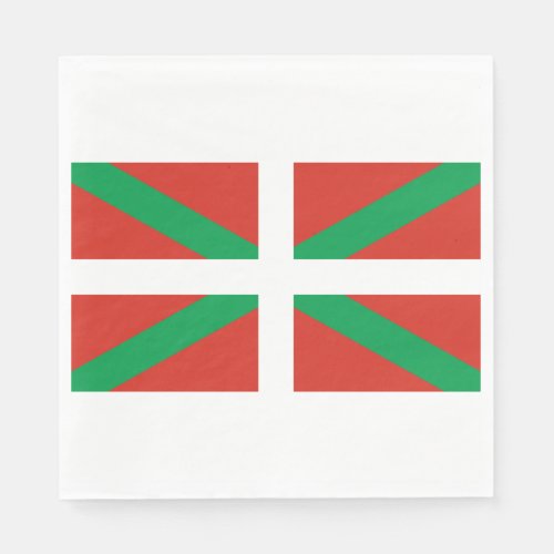 Flag of the Basque Country Napkins