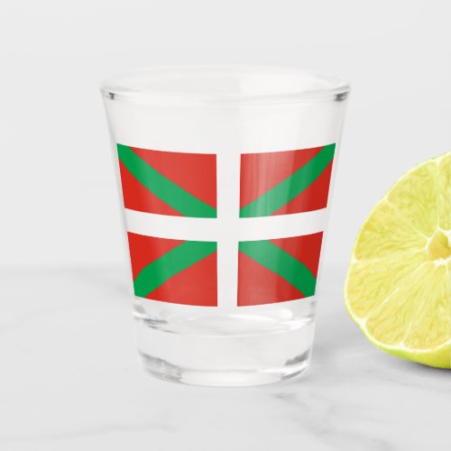 Flag of the Basque Country Shot Glass