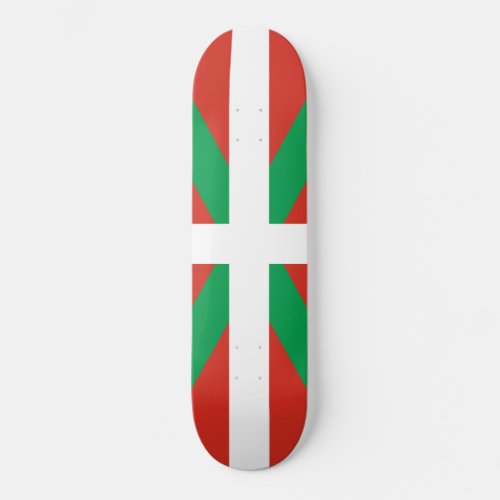 Flag of the Basque Country Skateboard