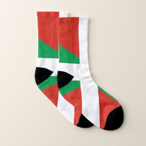 Flag of the Basque Country Socks