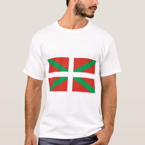 Flag of the Basque Country T_Shirt