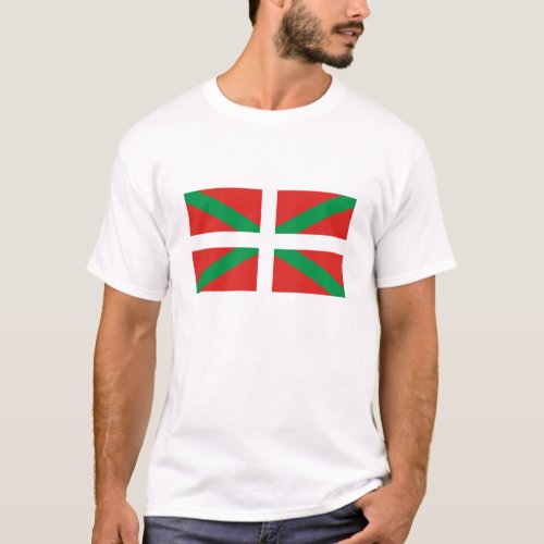 Flag of the Basque Country  T_Shirt