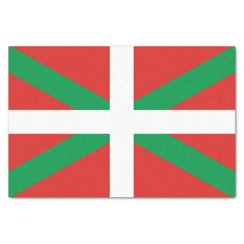 Flag of the Basque Country Tissue Paper