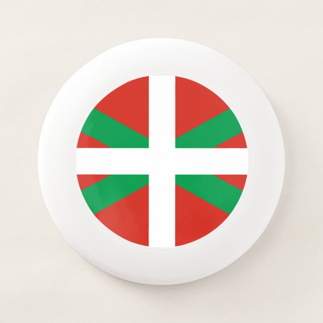 Flag of the Basque Country Wham-O Frisbee (Front)