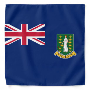 Flag of the British Virgin Islands (BVI) Bandana