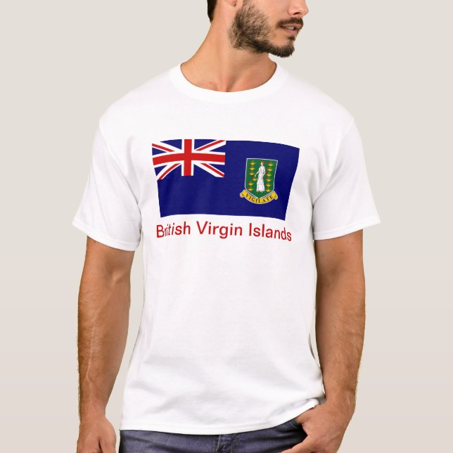 Flag of the British Virgin Islands T-Shirt (Front)