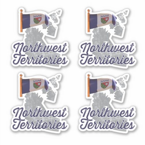 Flag of the Canadian Northwest Territories Sticker