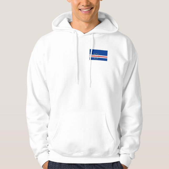 Flag of the Cape Verde Hoodie (Front)