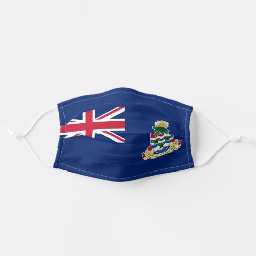 Flag of the Cayman Islands Adult Cloth Face Mask