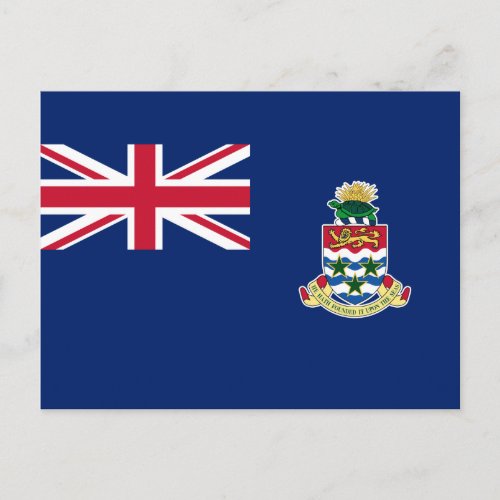 Flag of the Cayman Islands Postcard