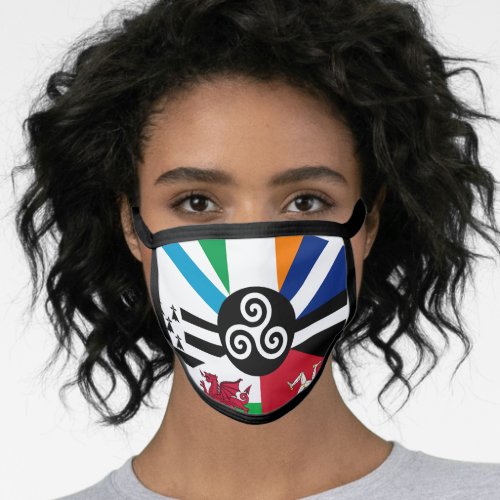 Flag of the Celtic Nations Face Mask
