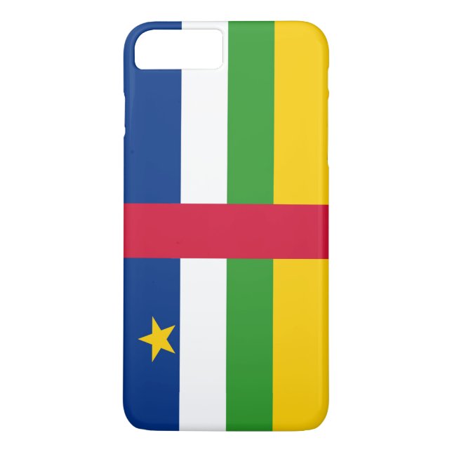Flag of the Central African Republic Case-Mate iPhone Case (Back)