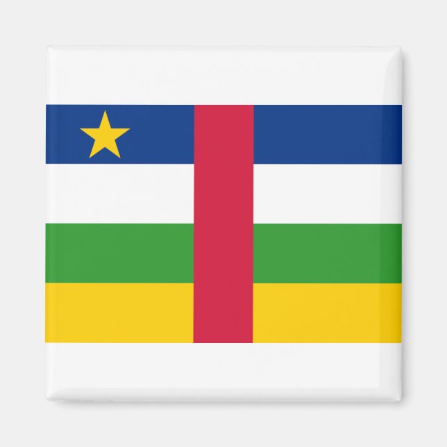 Flag of the Central African Republic Magnet (Front)